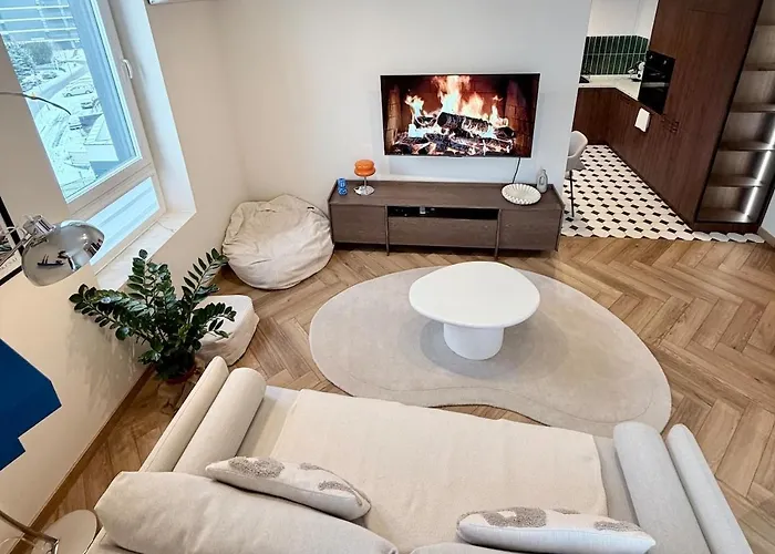 Dopamine Design 45m2 I Free Parking I Centrum *